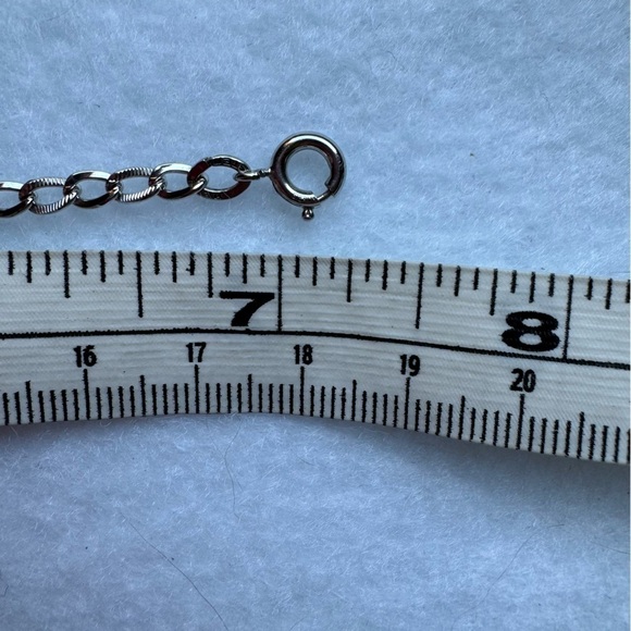 Zales 925 Sterling Silver Wedding Bridesmaid Bracelet Charm Pendant - Picture 9 of 9